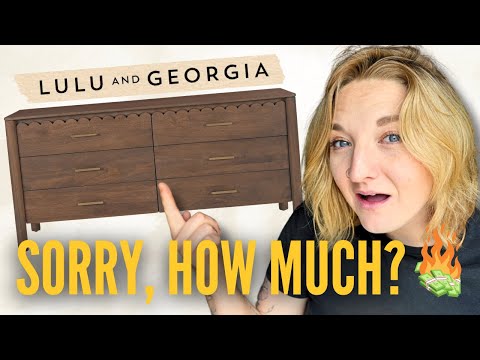 *IKEA HACK* let’s dupe the $3000+ Dresser from Lulu & Georgia! | CAN I MAKE IT FOR CHEAPER?