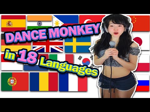 Dance Monkey (Tones And I) - 1 GIRL 18 LANGUAGES (Multi-Language cover by MF Miho)