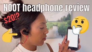 NOOT headphones honest review