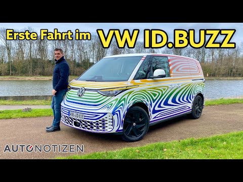 VW ID.Buzz: Erste Fahrt im neuen Elektro-Bus! Test | Review
