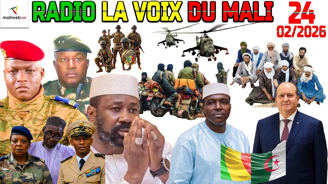 La Revue de Presse de la RADIO LA VOIX DU MALI du 24 Août 2026