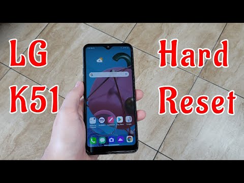 Forgot Pin, Pattern, Password on LG K51 Hard Reset