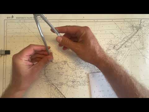 Nuovo esame patente nautica - esercizio 5.1.4-1 n°18 - scarroccio - carteggio oltre 12 miglia (2022)