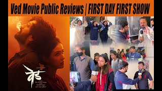 Ved Movie Public Reviews | FIRST DAY FIRST SHOW l Riteish Deshmukh, Genelia D'Souza l SunyaVlogs