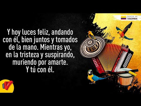 Y Tú Con Él, La Combinación Vallenata, Video Letra - Sentir Vallenato