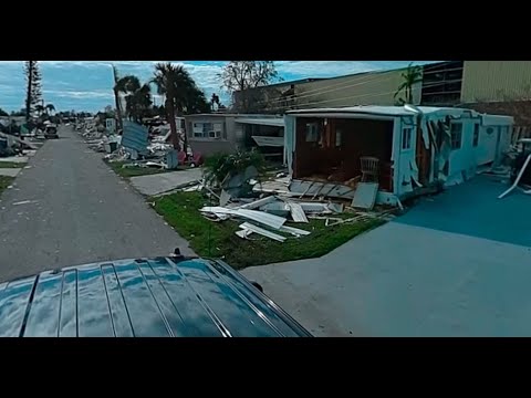 360 VR Gasparilla Mobile Estates Hurricane Ian Aftermath Oct 9, 2022