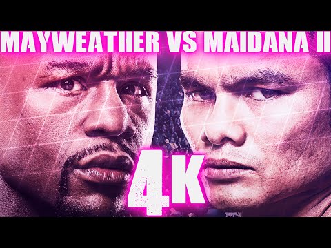 Floyd Mayweather Jr vs Marcos Maidana II (Highlights) 4K