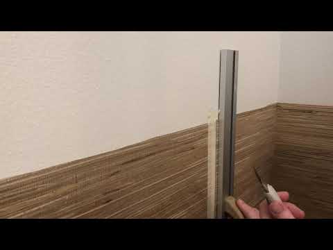 How To Double Cut Grasscloth - Spencer Colgan