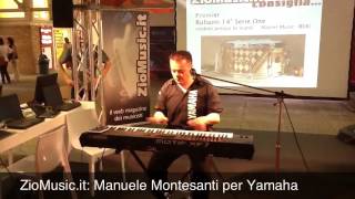 ZioMusic.it: Manuele Montesanti, demo Yamaha