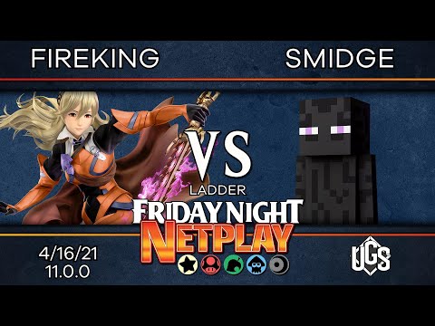 Friday Night Netplay #46 - Ladder - FireKing(Corrin) Vs. Smidge(Steve)