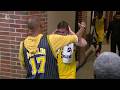 Tyrese Haliburton Reggie Miller Meet Pacers Players In The Tunnel After Game 7 Loss NBA Finals