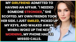 MY GIRLFRIEND ADMITTED TO HAVING AN AFFAIR. "I NEEDED SOMEONE STRONGER," SHE SCOFFED. MY OWN FRIENDS