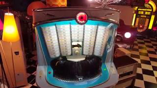 Jukebox Tonomat Teleramic 200b from 1960 plays   Axe &quot; Rock n´Roll Party in the Streets &quot;