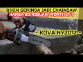 Cara Memasang Gergaji Gerinda Adapter Chainsaw 12 KOVA NY2012