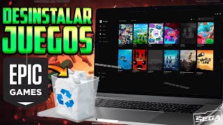 CÓMO DESINSTALAR JUEGOS DE EPIC GAMES ✅ 2025