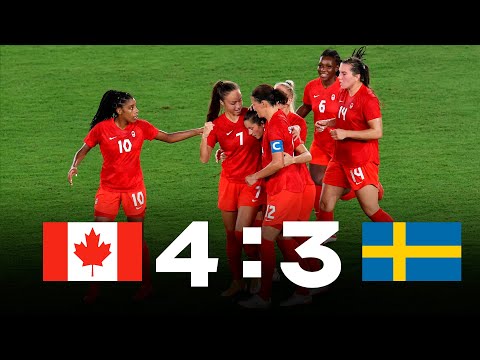OLYMPICS FINAL   Canada 4 x 3 Sweden   Penalties Shootout & Historic Gold Medal  Olympics Tokyo 2021