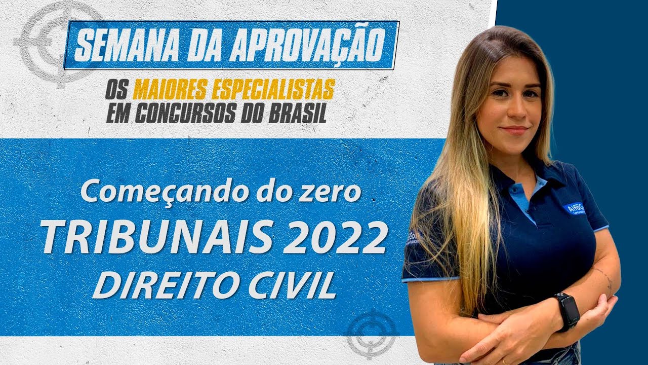 Começando do Zero Tribunais 2022 - Direito Civil - AlfaCon