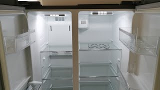 Side by Side Midea HC-689WEN Freezer & Refrigerator - review