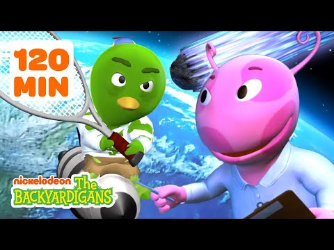 Green Pablo Blasts Off Into Space + Robot Rampage Adventure | 120 Minutes | The Backyardigans
