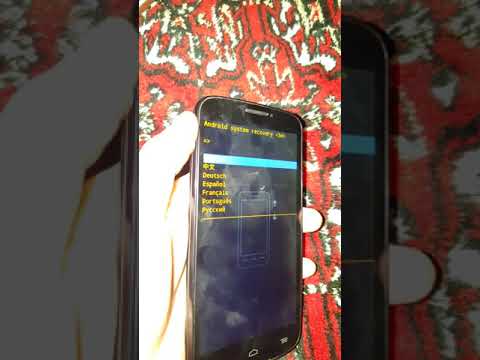 Alcatel 7041D POP C7 hard reset сброс настроек графический ключ пароль зависает висит