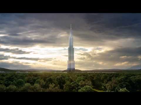 Строительство самого высокого небоскреба в мире будет завершено в апреле 2014 года. Фото.