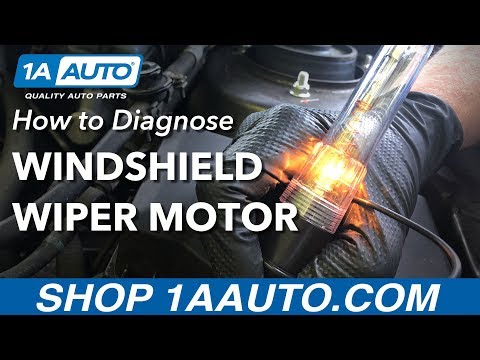 How to Diagnose Your Car's Non-Functioning Windshield Wiper Motor