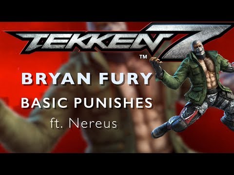 TEKKEN 7 Bryan Fury How To Punish Guide (Josie)