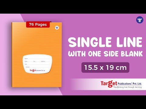 Woodsnipe Interleaf Single Line Notebook | One Side Ruled One Side ...