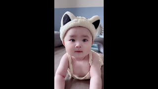 Download lagu The moment of laughing made Mom's heart melt. #make you want to have a daughter #cure-oriented smil mp3