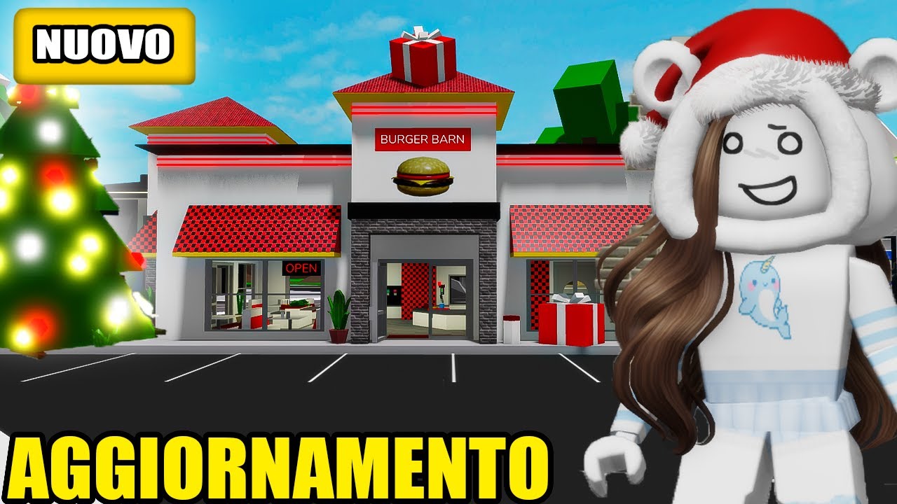 IL NUOVO RISTORANTE DELL'AGGIORNAMENTO DI NATALE SU BROOKHAVEN ROBLOX!