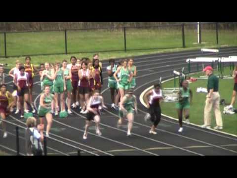 Sharon Eagles Track - 2010 Sharon v. Canton, Girls 100m