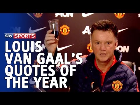 Louis van Gaal's best quotes of 2014