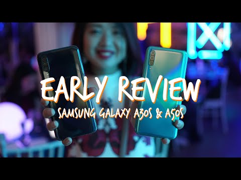 Early Hands-On: Samsung Galaxy A30s and Samsung Galaxy A50s