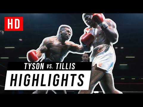 Mike Tyson -v- James "Quick" Tillis -  1986 (highlights)