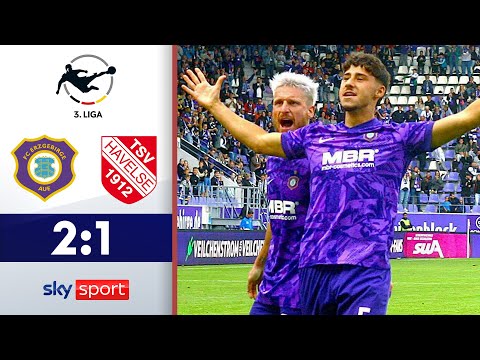 Nach Rückstand: Aue feiert ersten Saisonsieg! | Erzgebirge Aue - TSV Havelse | HL - 3. Liga 2025/26