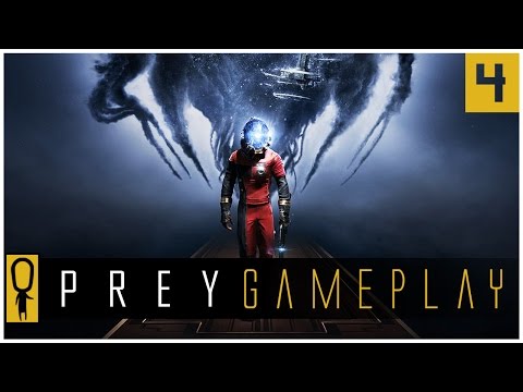 Let's Play PREY Gameplay Part 4 - SPACE WALK and Calvino's Workshop - Walkthrough