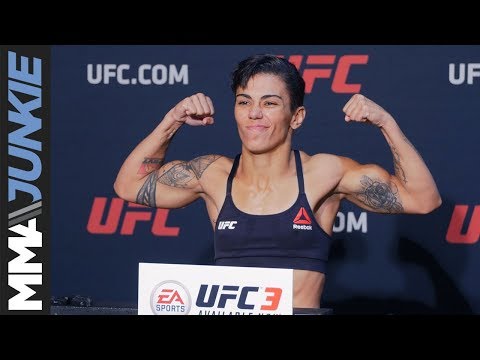 UFC on FOX 28 co-main event weigh in highlight