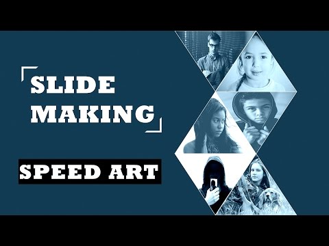 SPEED ART - SLIDE MAKING - PowerPoint Tutorial 2016 (DOWNLOAD) Video