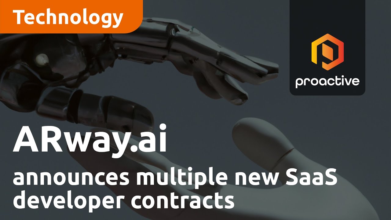 ARway.ai announces multiple new SaaS developer contracts in both the United States and Chile