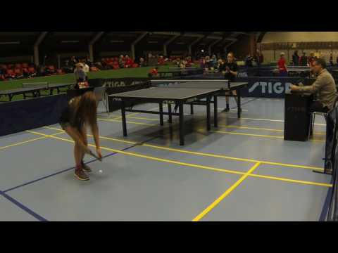 170115 ØM2017, Freja Nielsen - Olivia Larsson