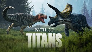 Бета многопользовательского сурвайвала про динозавров Path of Titans теперь доступна на ПК, мобильных устройствах и консолях