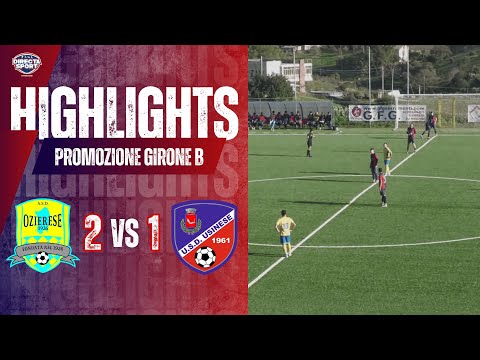 Calcio Promozione Gir. B - Ozierese 1926-Usinese 2-1 (Highlights)