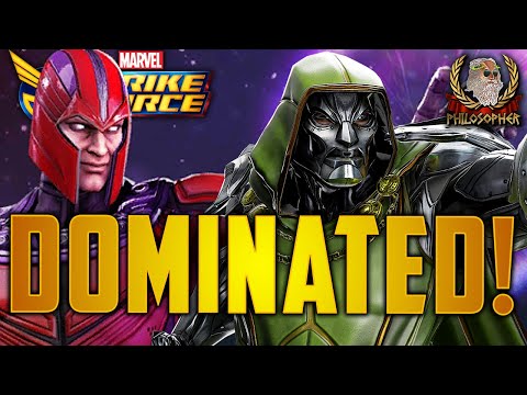155k Punch Up on Dr. Doom, Magneto and Emma! - Marvel Strike Force - MSF