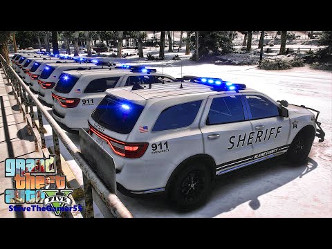 Sheriff Patrol|| GTA 5 Mod Lspdfr|| #lspdfr #stevethegamer55