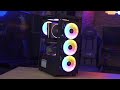 Aerocool Hive-G-BK-v3 „Midi Tower“ Juoda