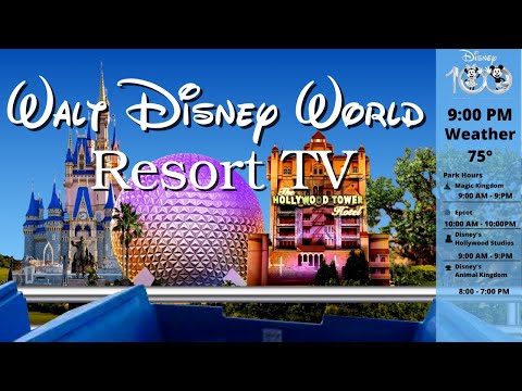 WDW Today Disney Resort TV - Relaxing on the Virtual People Mover TESTING