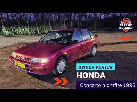 Thumbnail for Owner review: Honda Concerto Nightfire / Rover 216 from 1995 rare / collection car . His first car by Honda Concerto