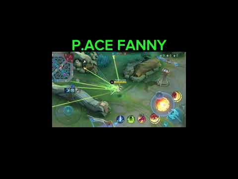 FANNY P.ACE SKIN FREESTYLE #mobilelegends #mlbb #fanny
