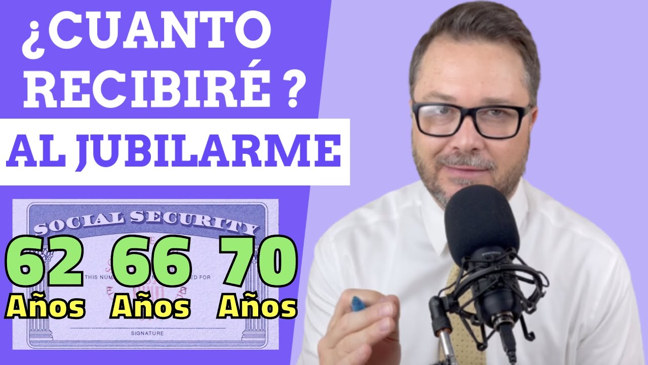 Watch ¿CUANTO RECIBIRAS SI TE JUBILAS A LOS 62 ¿CUAL ES LA MEJOR EDAD PARA RECLAMAR EL SEGURO SOCIAL Now ¿CUANTO RECIBIRAS SI TE JUBILAS A LOS 62 ¿CUAL ES LA MEJOR EDAD PARA RECLAMAR EL SEGURO SOCIAL