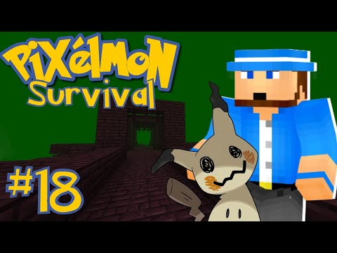 Pixelmon Survival - Minecraft Singleplayer - Episode #18 - Wormhole! (Minecraft Pixelmon Mod)